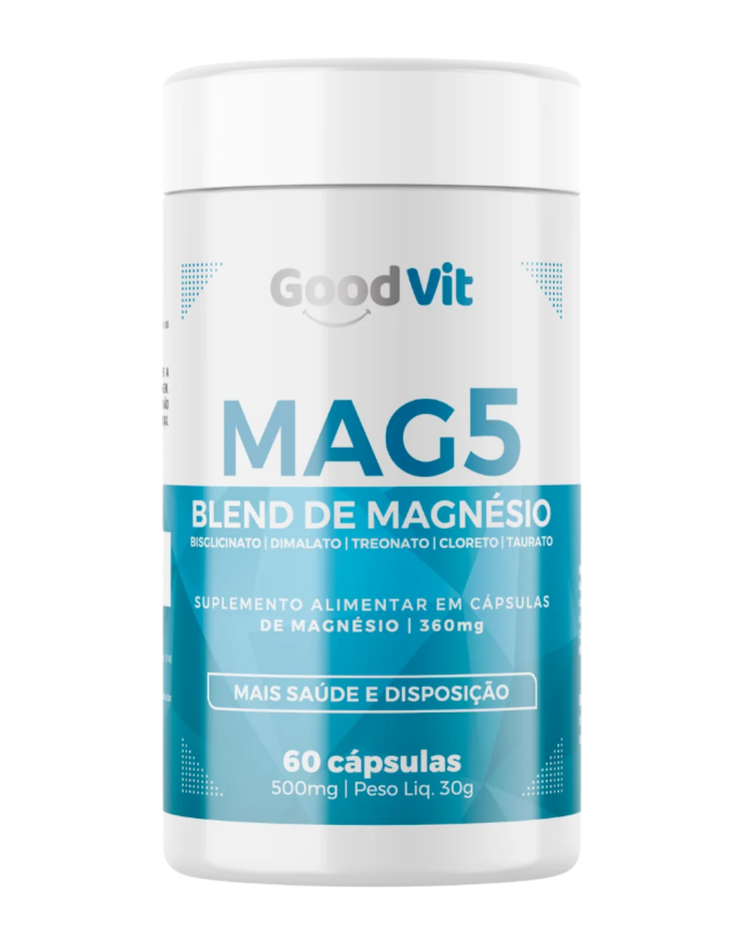 Good Vit Magnésio - 60 cápsulas - Clínica Elevar